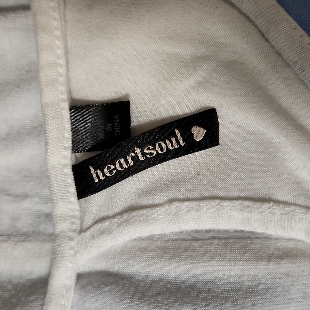 HeartSoul Contrasting Hi/Low Tank Top - Picture 9 of 10